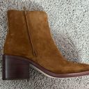 Loeffler Randall  Women's Blakely Square Toe Mid Heel Boots 8.5 Photo 4