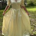 Jessica McClintock 80s  Wedding Dress Cinderella Cottagecore Victorian Style NWT Photo 1