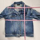 DKNY  Jean Jacket Blue 100% Cotton Trucker Denim Jacket Size M Photo 10