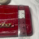 Cosmopolitan  Red Snake Skin Crossbody Clutch Bag / Purse long Strap Photo 3