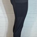 Kittenish charcoal leggings criss cross ankle size XL Photo 4