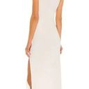 l*space L* Nico Cutout Cover-Up Rib Dress in Cream Size Small Photo 13