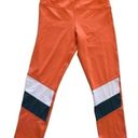 Zyia  Tangerine Angle Block Light n Tight Hi-Rise 7/8 Leggings‎ Size 14-16 Photo 0