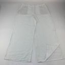 J.Jill TALL  White Linen Wide Leg Split Hem Lounge Pant XLT New Photo 0