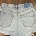 Abercrombie & Fitch Abercrombie Curve Love cut off high rise shorts Photo 3