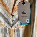 prAna New!  California Dreaming Golden Hour Stripe Dress Size M Photo 6