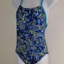 Nike  racer Back one piece bathing suit size 10 Photo 0