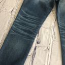 3x1 Women's Size 27 Medium Wash Whiskering Shadow Crop Denim Jeans. Photo 7