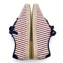 Joie NEW  Corston Espadrille Sneaker Navy Red Cream Gold Women’s 38.5 US 7.5-8 Photo 10