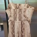 Zimmermann 💕💕 Bellitude Cutout Snake-Print Linen Midi Dress US 6 NWT Photo 11