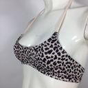 Topshop  Smocked Leopard Bikini Top Blush 6 Photo 10