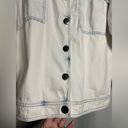 CAbi  White Bleach Wash Denim Drew Jacket Photo 8