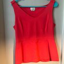 Kate Spade  Ponte Sleeveless Bow Peplum Top Photo 0