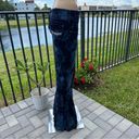 Silver Jeans Y2K tie dye,acid washed hip hugger, low waist, flare, bell bottom jeans Photo 3