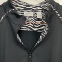 Chico's ZENERGY CHICO’S BLACK WITH ZEBRA PRINT JACKET Photo 2