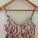 Rails Dress Frida Stripes Midi Rust Zebra S NWT Photo 4