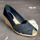 Ralph Lauren Cecilia Espadrille  Denim  Wedges Photo 1