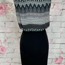 L'Agence L’Agence sleeveless wrap top geo print blouse look pencil skirted dress size 0 Photo 3
