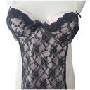 Linea Donatella  Mesh Lace Babydoll Lingerie Valentine's Day Medium NWOT Photo 1