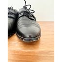 Via Spiga  Buckle Pointed Stud Lace up 'Ladonna' Loafers Black Womens Size US 9 Photo 7