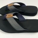 L.L.Bean  Womens  Sandals Polka Dot Denim Print Sz 7 Photo 8