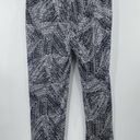 DKNY  Straight Leg Drapey Pants Printed Tie Pull On Navy Blue Ikat NWT SZ Medium Photo 5