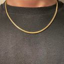 Gold Chain 14k Gold Vermeil Franco 18in 2mm Photo 0