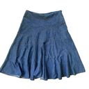 Ralph Lauren  Jeans Co Denim Tiered Prairie Skirt Flared Midi Boho Women's 12 Photo 0