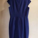 Calvin Klein Purple Cap Sleeve Dress Size 10 Photo 2