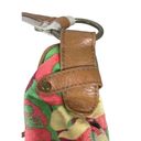 Levi's Levi’s Green Floral 70s Inspired Retro Groovy Bright Color Top Handle Bag Purse Photo 5