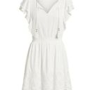 Ralph Lauren NWT Lauren  Women's Eyelet-Embroidered Jersey Tie-Neck Dress Photo 5