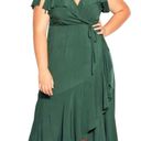 City Chic Lennox Palm Love Rayon Maxi Dress Photo 0