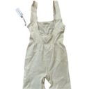 We Wore What NEW  Women's Size Small Off White Ribbed Bodysuit Photo 3