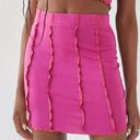 Urban Outfitters Berry/ Hot Pink Strapless Top & Skirt Set Photo 2