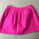 Annie Griffin  Womens Skort Size 6 Silk Pink Barbiecore Skirt Built In Shorts Photo 10