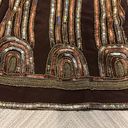 Tracy Reese  Women’s Brown Silk Beaded Tank Top Photo 2