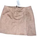 fab'rik NWT  Mocha Suede Skirt Size Small Photo 1