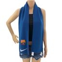 Nike  Blue Red Yellow Knit FCB Barcelona Spain Football Futbol Soccer Scarf Photo 19