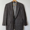 Nordstrom Vintage  Gray Plaid Blazer Photo 2