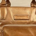 Longchamp  LEGENDE GOLD PATENT LEATHER LARGE HANDBAG Photo 2