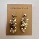 Coldwater Creek  pearly cluster earrings Photo 8