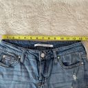 Celebrity Pink Dalton Medium Wash Destructed Crop Straight Leg Jeans Photo 8