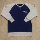 NFL New England Patriots  Blue Pullover Crewneck Photo 0