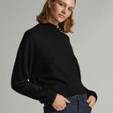 Everlane  The Luxe Merino Turtleneck in Black M Photo 1