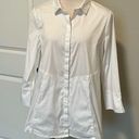 Habitat  white tunic blouse Sz S Photo 0