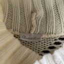 Charlotte Russe  Off White TurtleNeck Sweater Large Photo 6