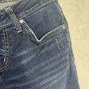 Silver Jeans  Co Boyfriend Jeans Size 26 Darkwash Mid Rise Cutoff Photo 3