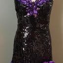 Alfred Angelo Flirtations by  Sequins Hi Low Strapless Formal Dress Photo 1