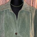 Vintage Size 2X Lime Suede Jacket Green Photo 4