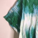 Natori  Kraftan womens green and white blouse top size 3x Photo 4